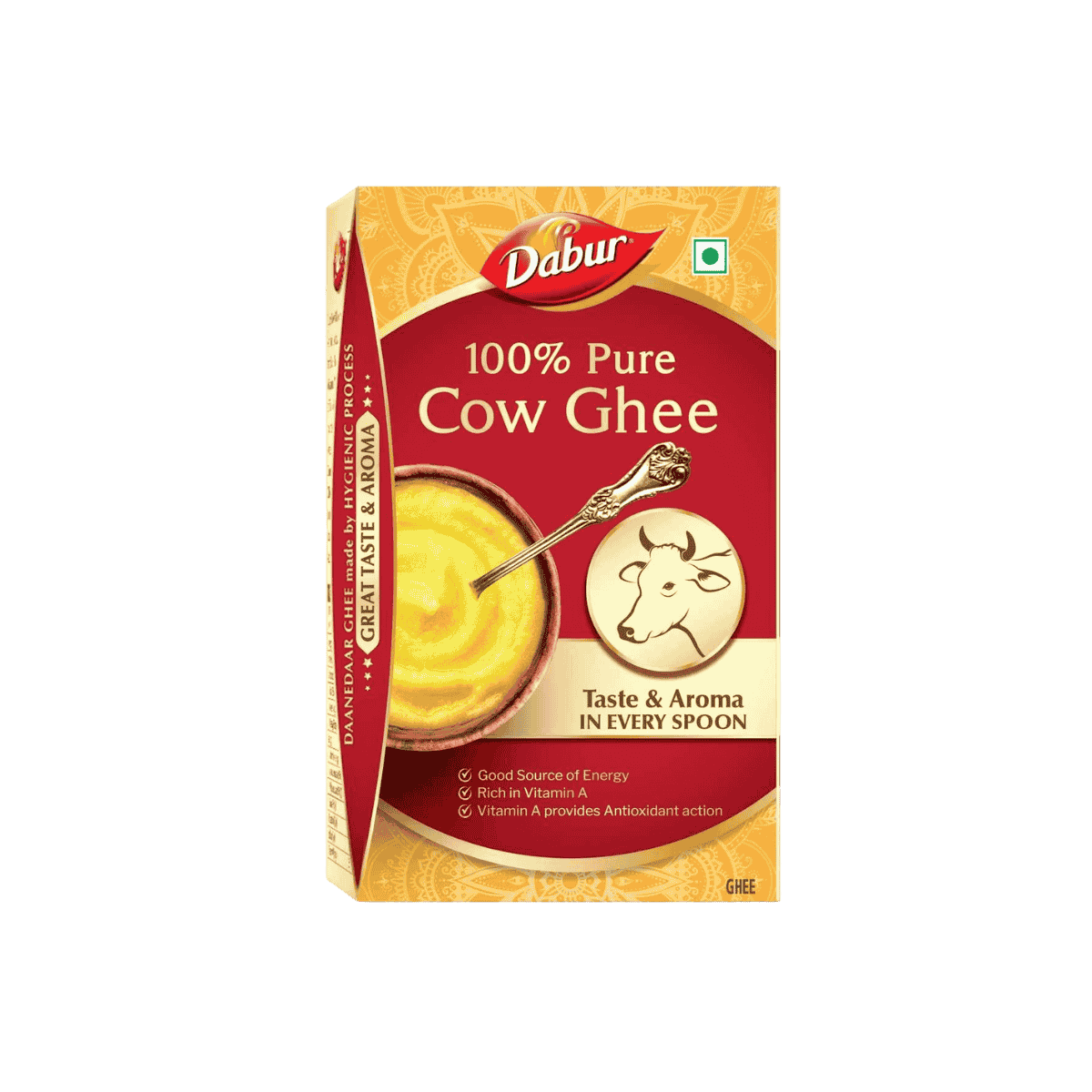 Dabur 100% Pure Daanedaar Cow Ghee With Rich Aroma - Image 3