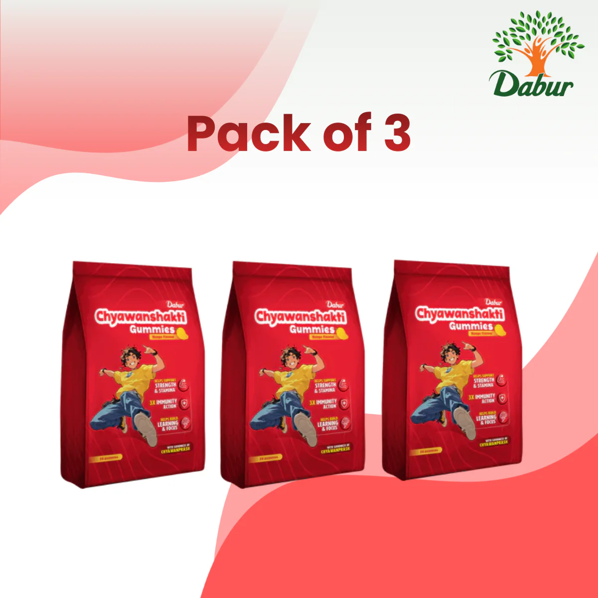 Dabur Chyawanshakti Gummies Mango - Image 5