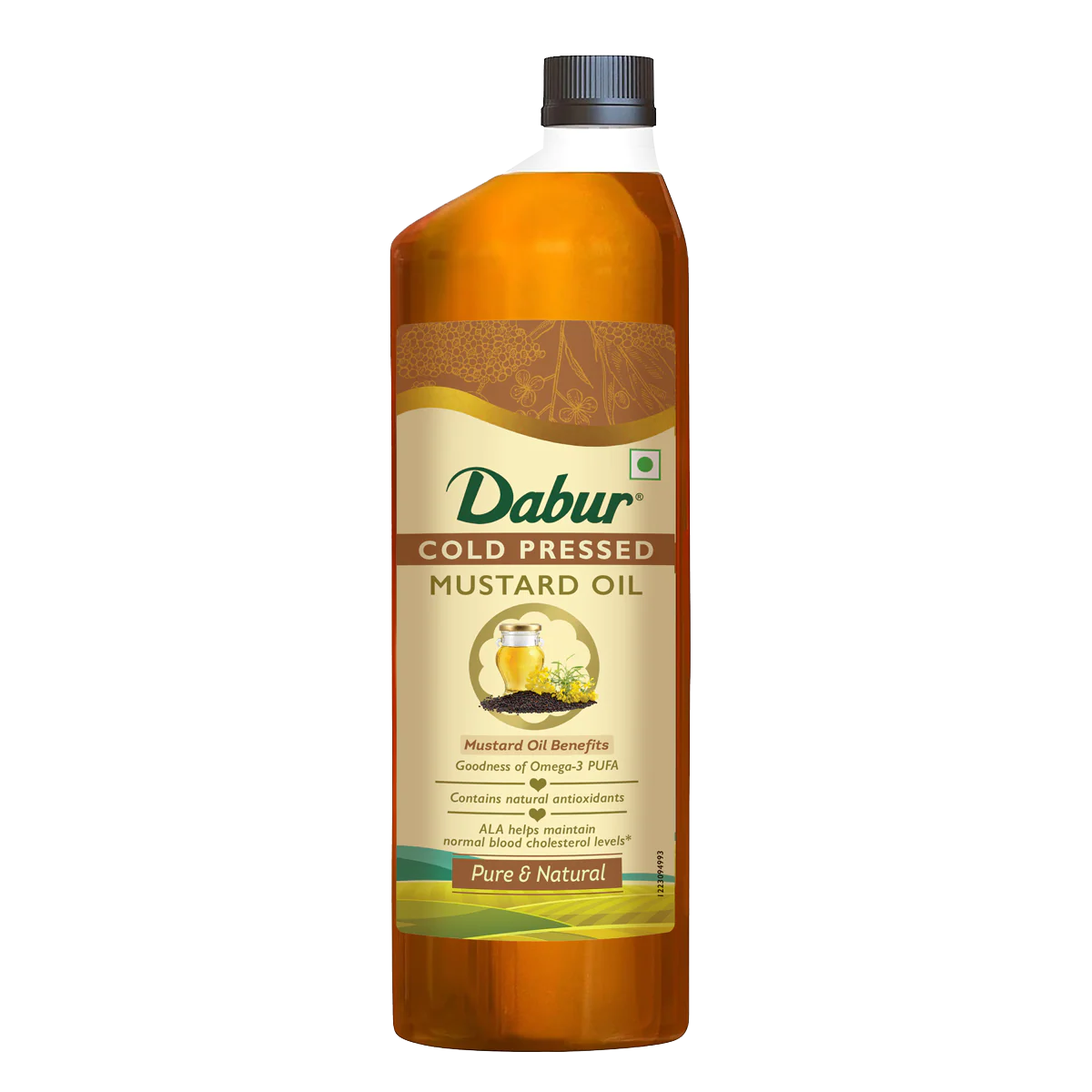 Dabur Cold Pressed Mustard Oil | Rich in Omega 3 & 6 | Healthy, Pure & Flavorful Cooking Oil - Image 8