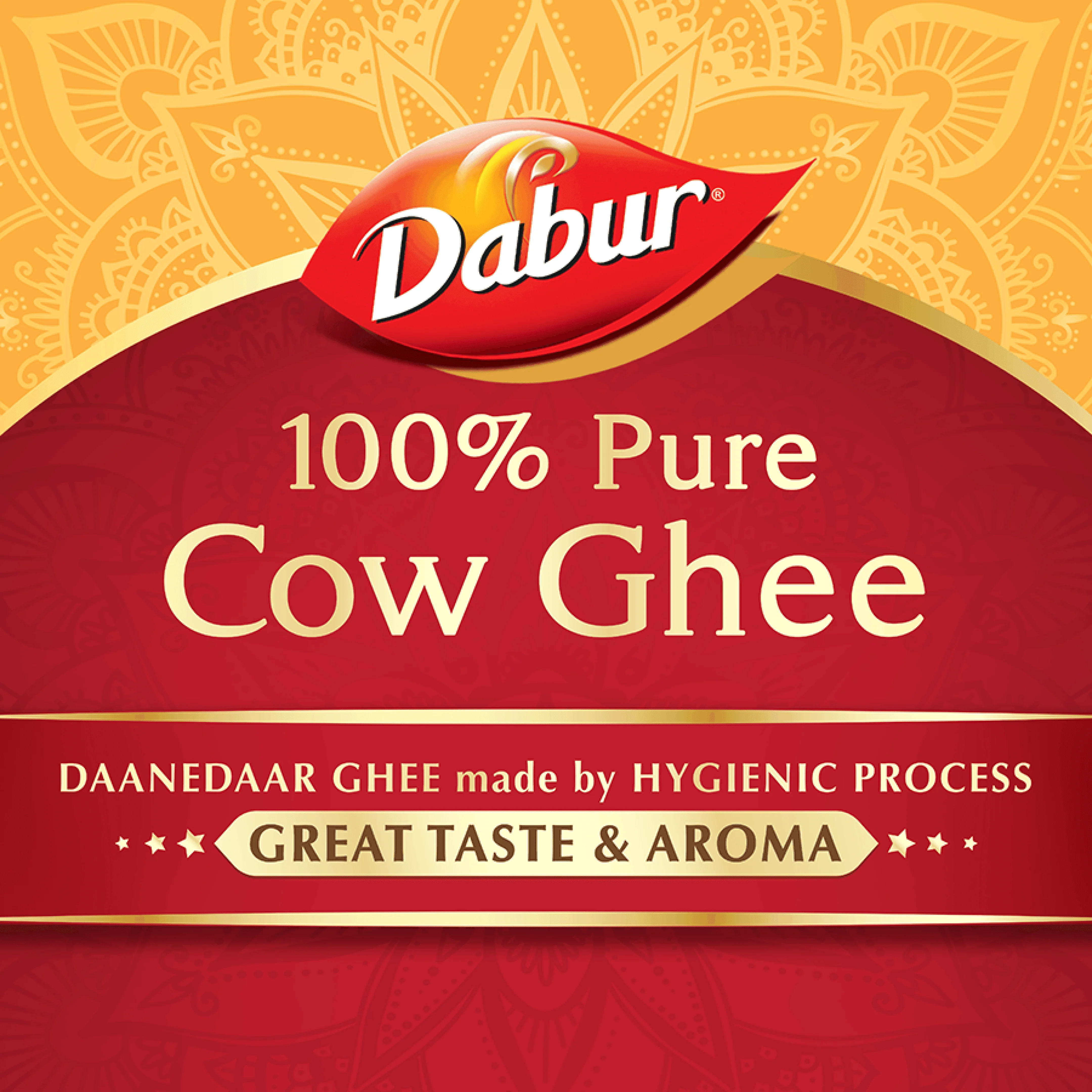 Dabur Cold Pressed Mustard Oil 1L+ Daanedaar Cow Ghee – 900ML | Authentic Taste & Health - Image 8