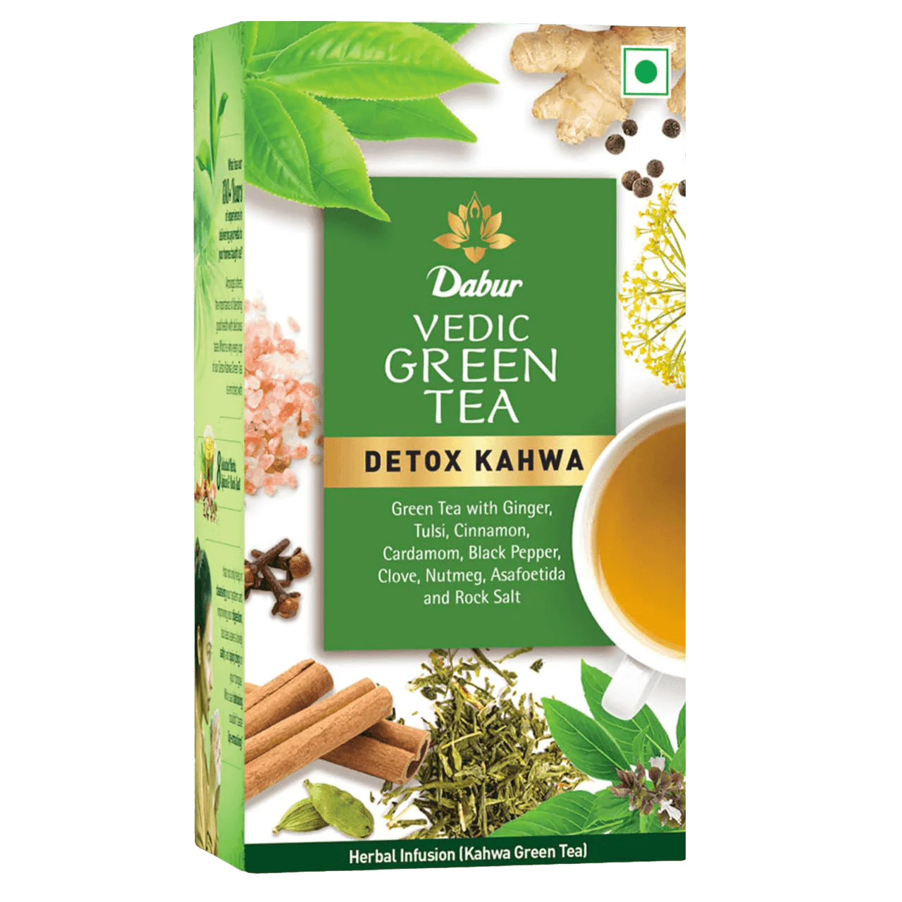 Dabur Vedic Green Tea Detox Kahwa