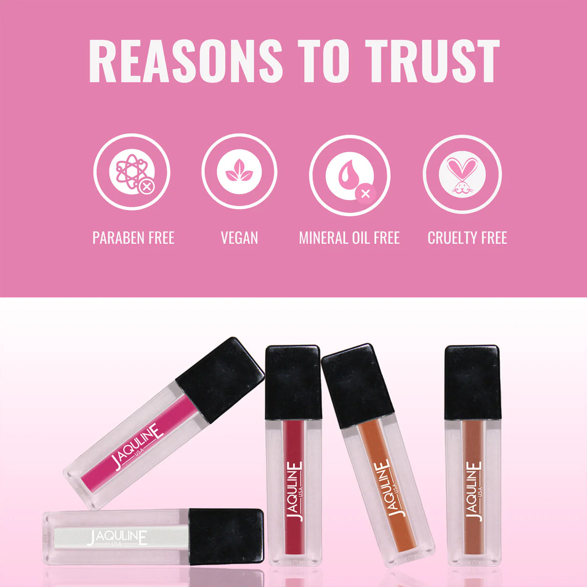 Jaquline USA Glossy Pout (Pack of 5) - Image 7