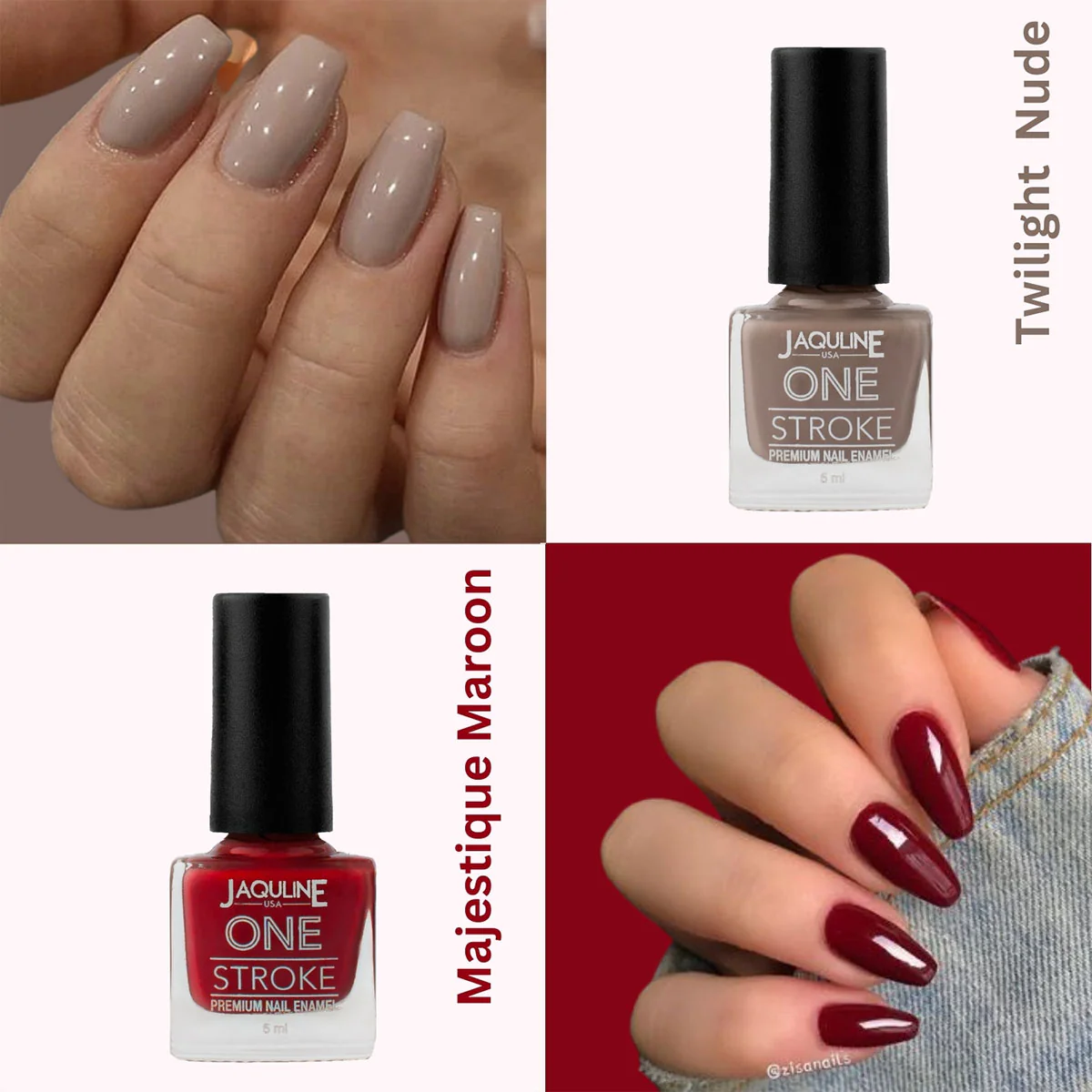Jaquline USA One Stroke Nail Paint - Image 5