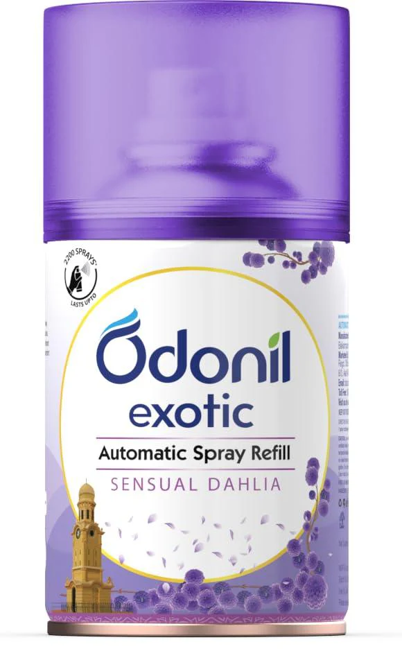 Odonil Exotic Automatic Spray Sensual Dahlia Refill - Image 2